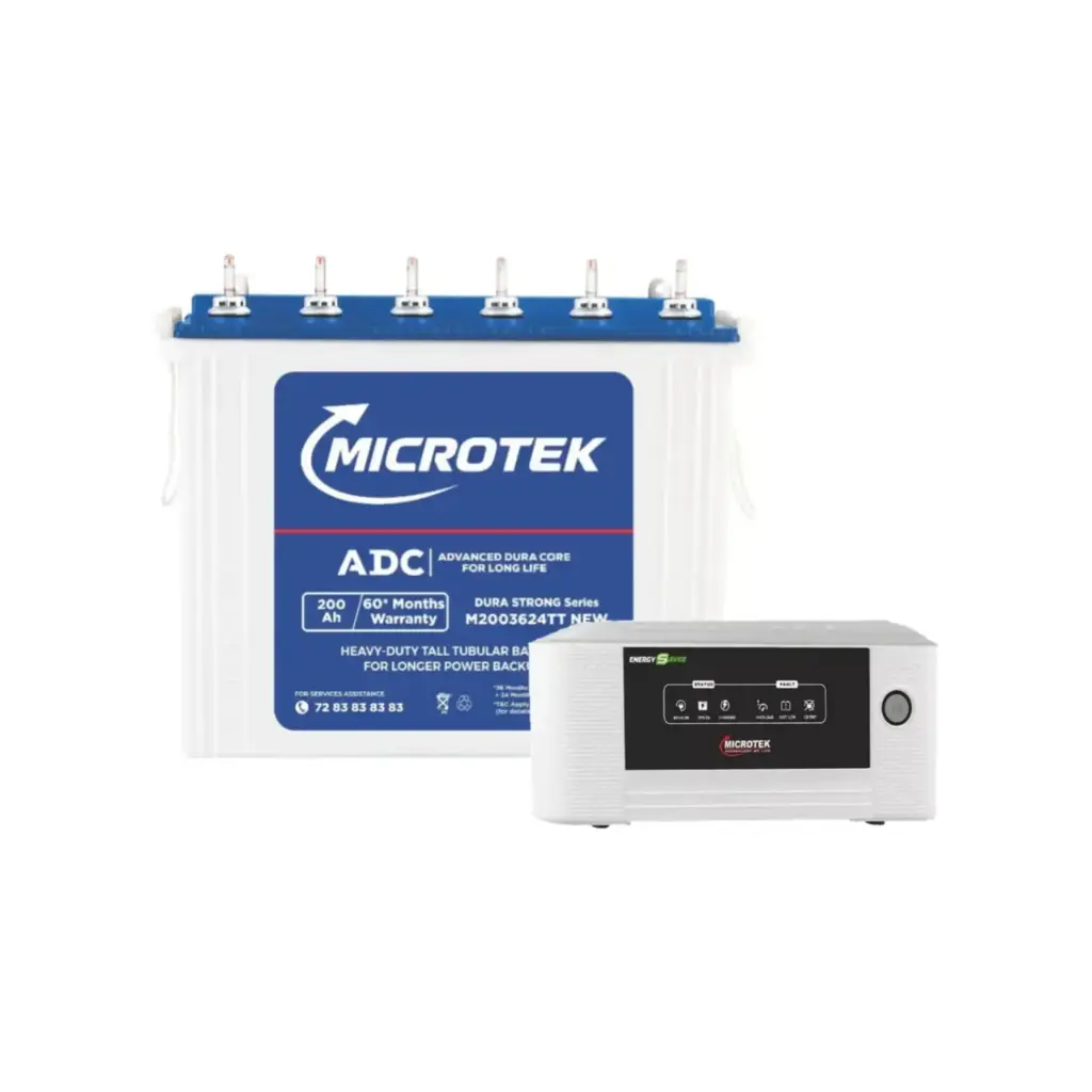 Microtek 200Ah Combo Inverter & Battery